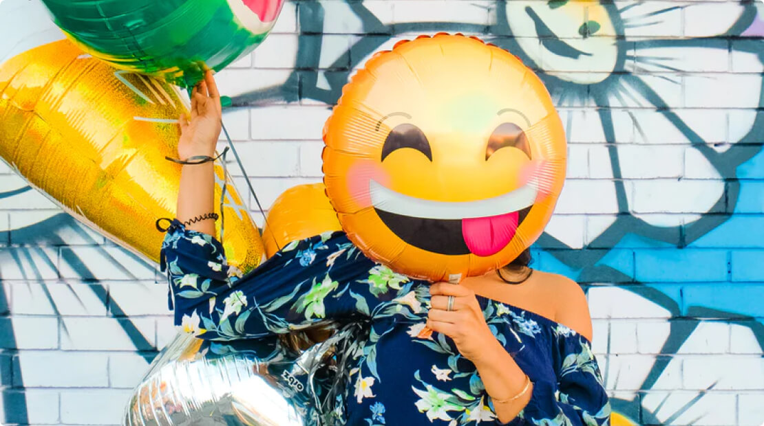 Happy face cover